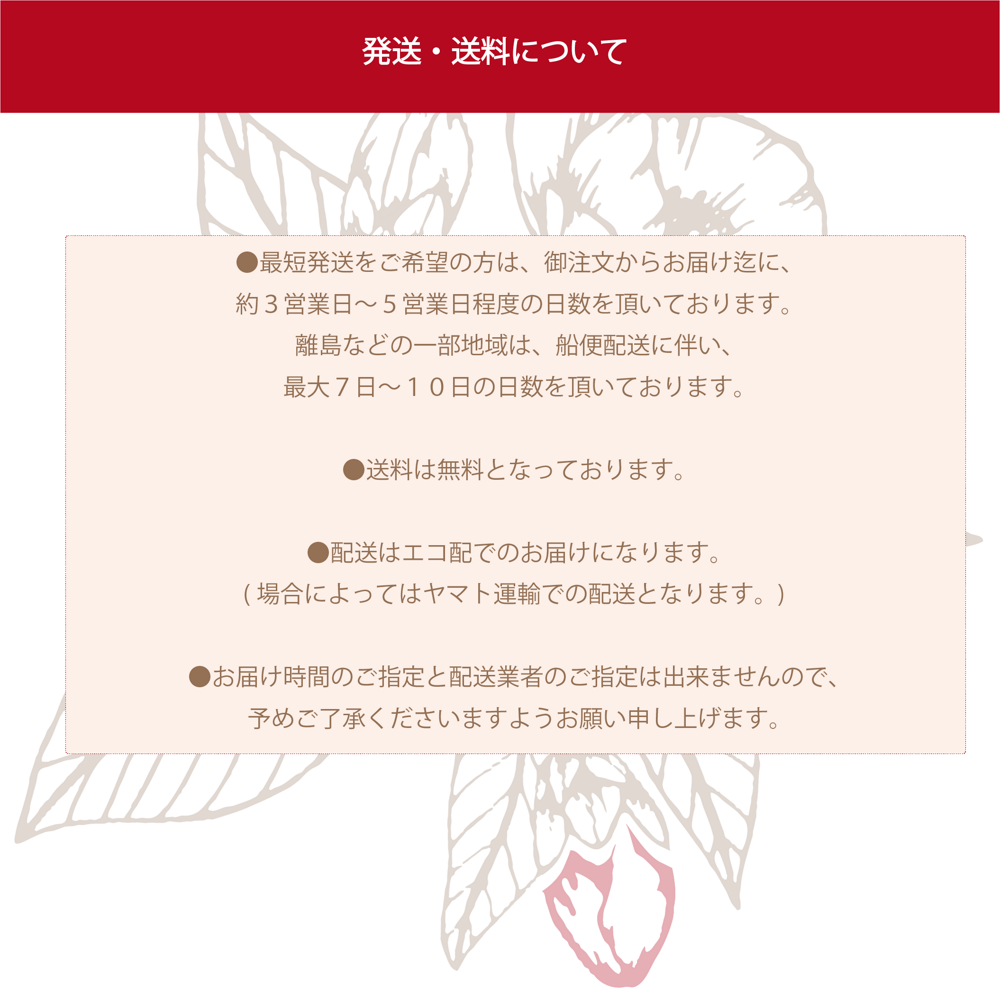  YAETSUBAKI mamuin　セット定期便紹介画像9