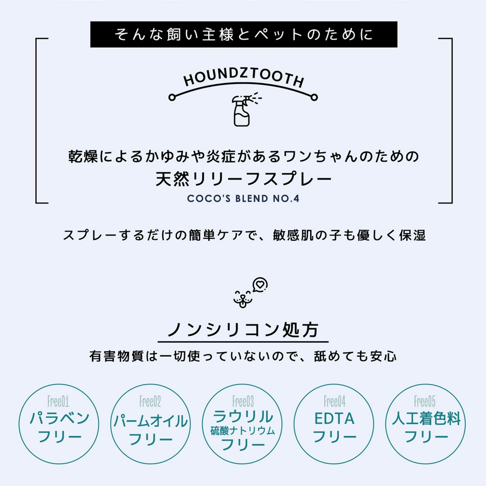 定期購入プラン 【ハウンズトゥース】 レスキュー＆リリーフスプレー No.4 保湿 250ml紹介画像4